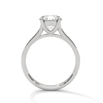 0.80 Carat Round Solitaire Diamond Ring