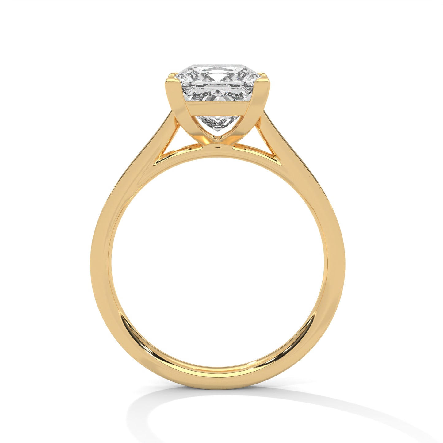 Princess Cut Lab-Grown Diamond Engagement Ring