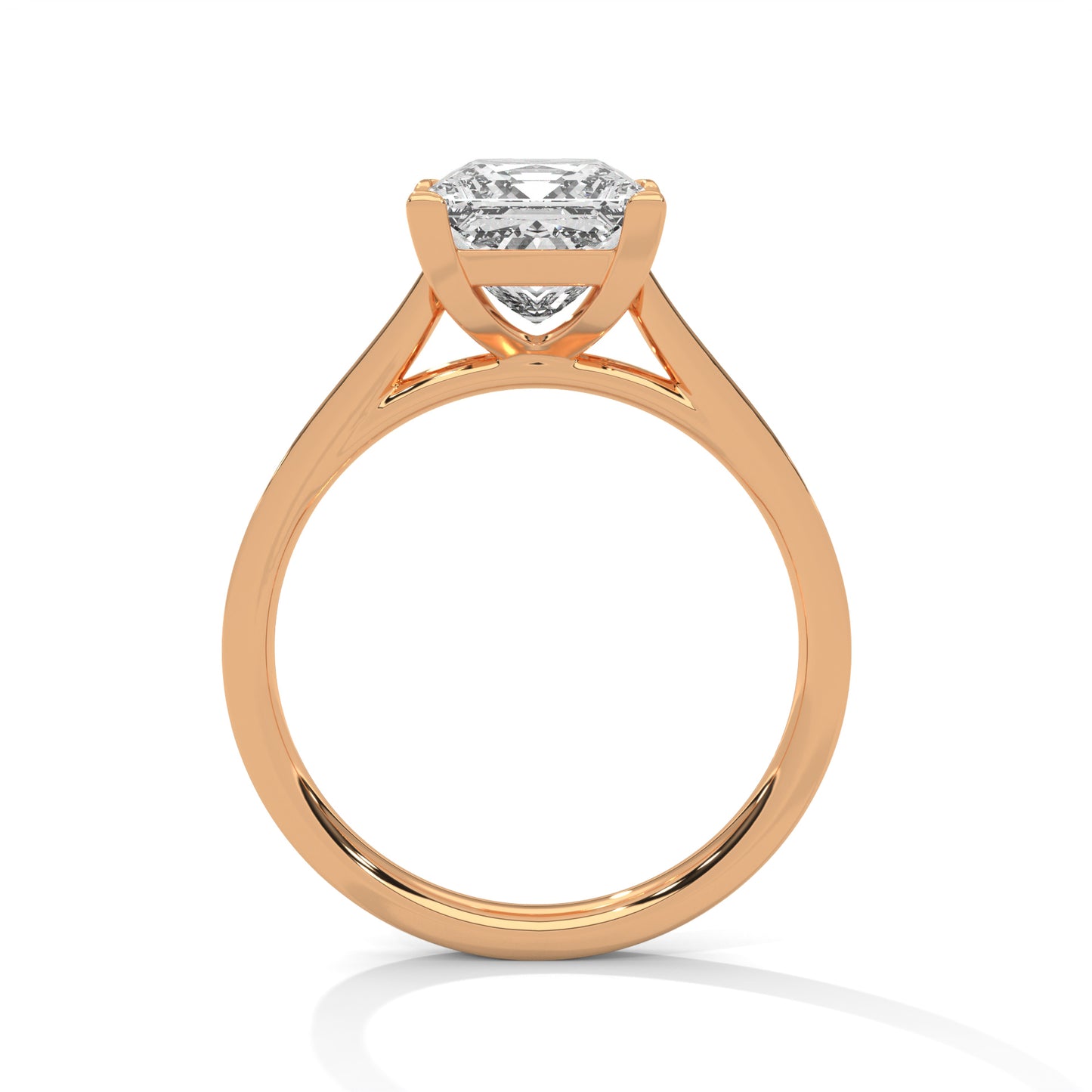 Princess Cut Lab-Grown Diamond Engagement Ring