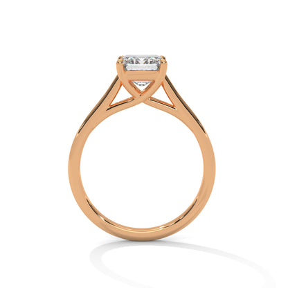 Vella Radiant Solitaire Engagement Ring