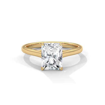 Vella Radiant Solitaire Engagement Ring