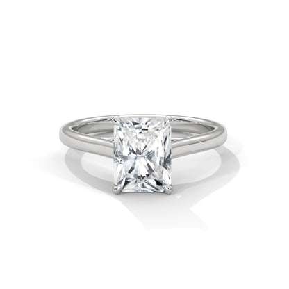 Vella Radiant Solitaire Engagement Ring