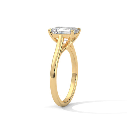 Vella Radiant Solitaire Engagement Ring