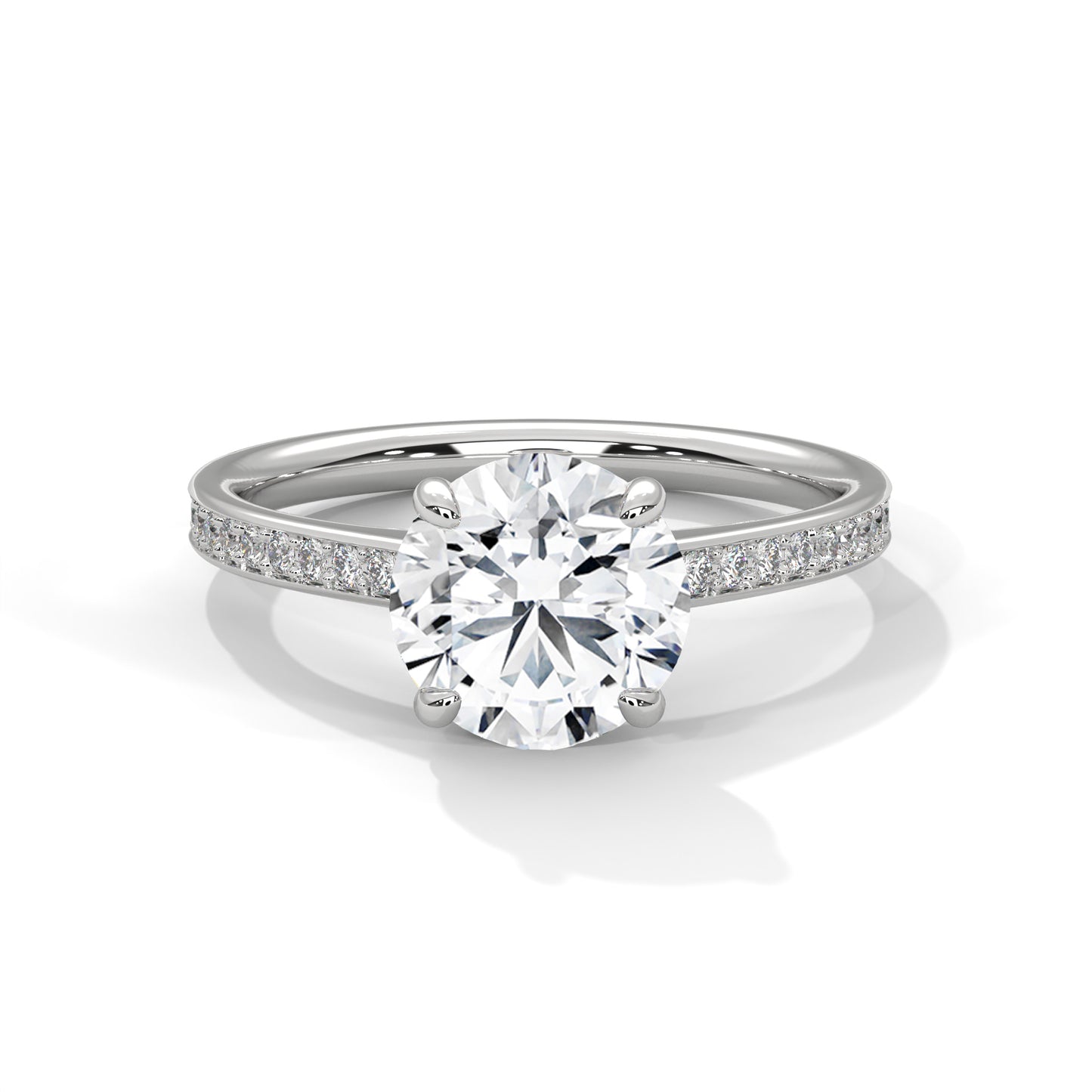 The "Elite Elegance" - IGI Certified 2.21ct Lab Diamond Engagement Ring