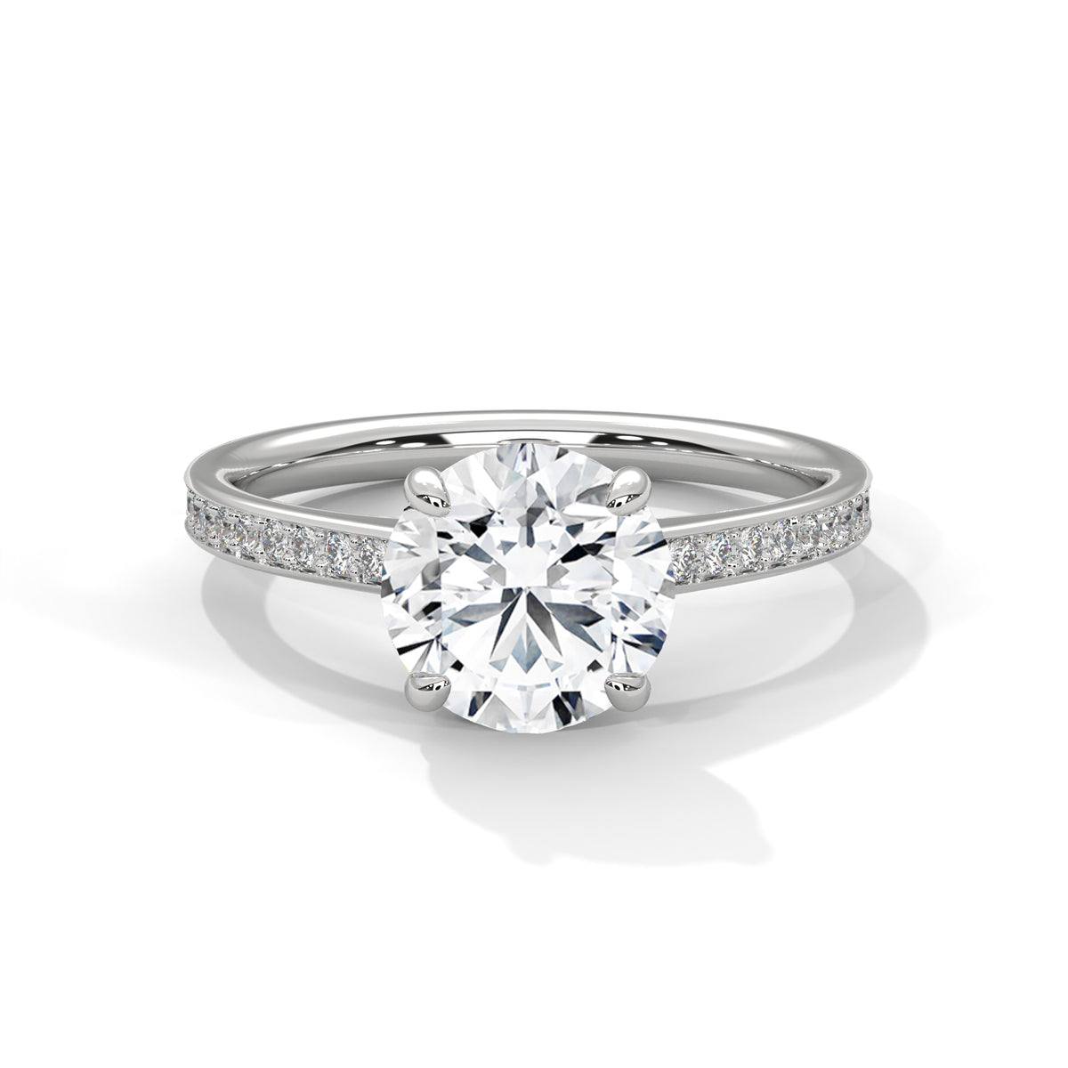 The "Elite Elegance" - IGI Certified 2.21ct Lab Diamond Engagement Ring