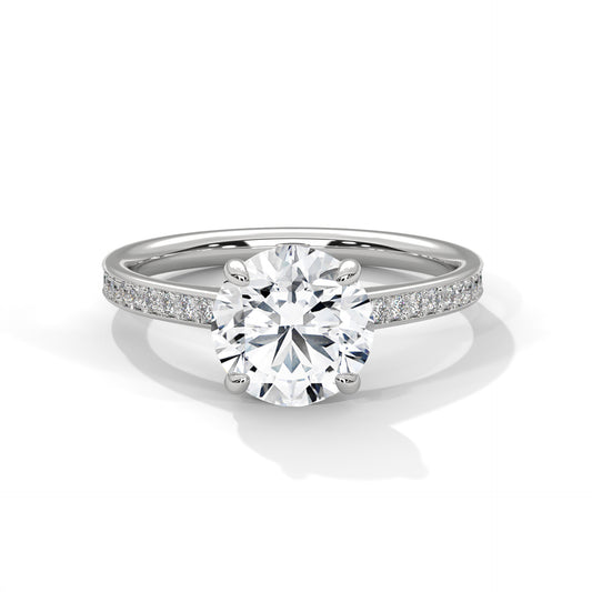 The "Elite Elegance" - IGI Certified 2.21ct Lab Diamond Engagement Ring