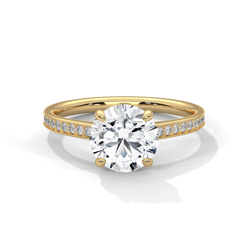 The "Elite Elegance" - IGI Certified 2.21ct Lab Diamond Engagement Ring