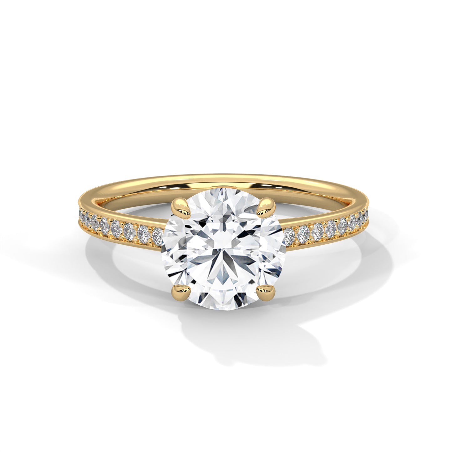 The "Elite Elegance" - IGI Certified 2.21ct Lab Diamond Engagement Ring