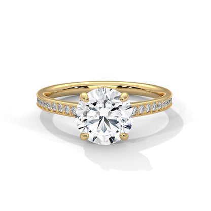 The "Elite Elegance" - IGI Certified 2.21ct Lab Diamond Engagement Ring