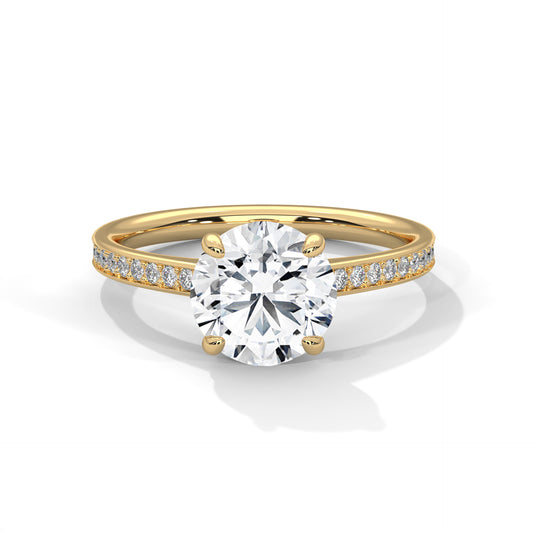 The "Elite Elegance" - IGI Certified 2.21ct Lab Diamond Engagement Ring