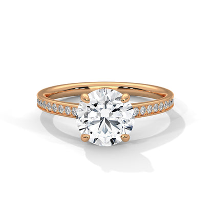 The "Elite Elegance" - IGI Certified 2.21ct Lab Diamond Engagement Ring