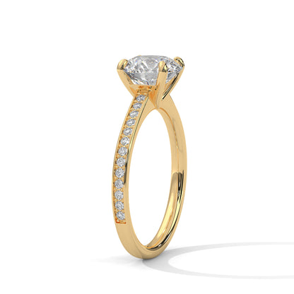 The "Elite Elegance" - IGI Certified 2.21ct Lab Diamond Engagement Ring