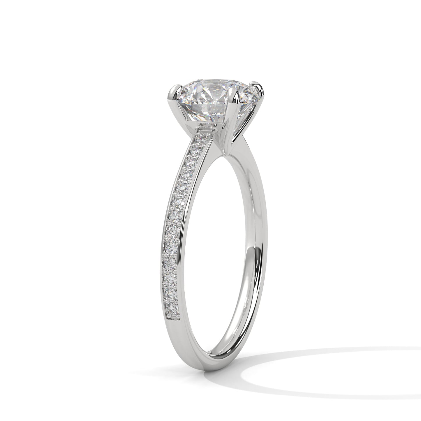 The "Elite Elegance" - IGI Certified 2.21ct Lab Diamond Engagement Ring