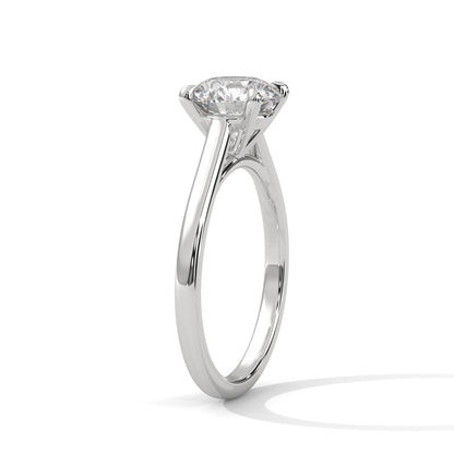 2 Carat Round Lab-Grown Diamond Solitaire Ring