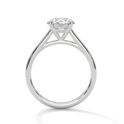 2 Carat Round Lab-Grown Diamond Solitaire Ring