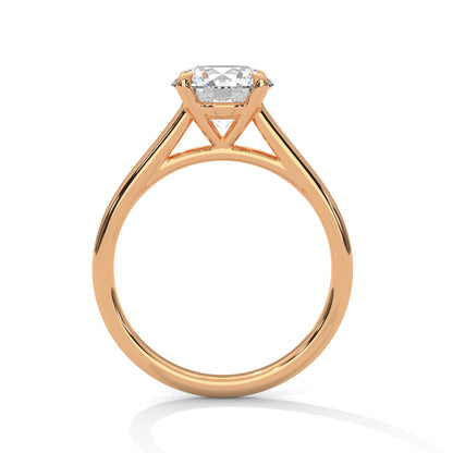 2 Carat Round Lab-Grown Diamond Solitaire Ring