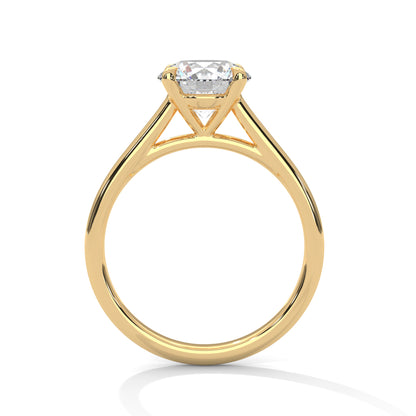 2 Carat Round Lab-Grown Diamond Solitaire Ring