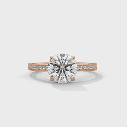 The "Elite Elegance" - IGI Certified 2.21ct Lab Diamond Engagement Ring