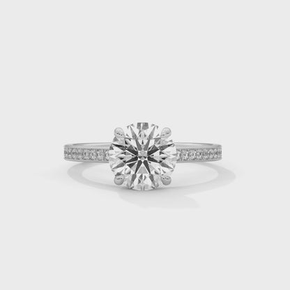 The "Elite Elegance" - IGI Certified 2.21ct Lab Diamond Engagement Ring